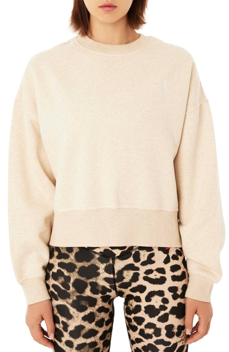 P.E Nation Recalibrate Fleece Sweatshirt, Main, color,