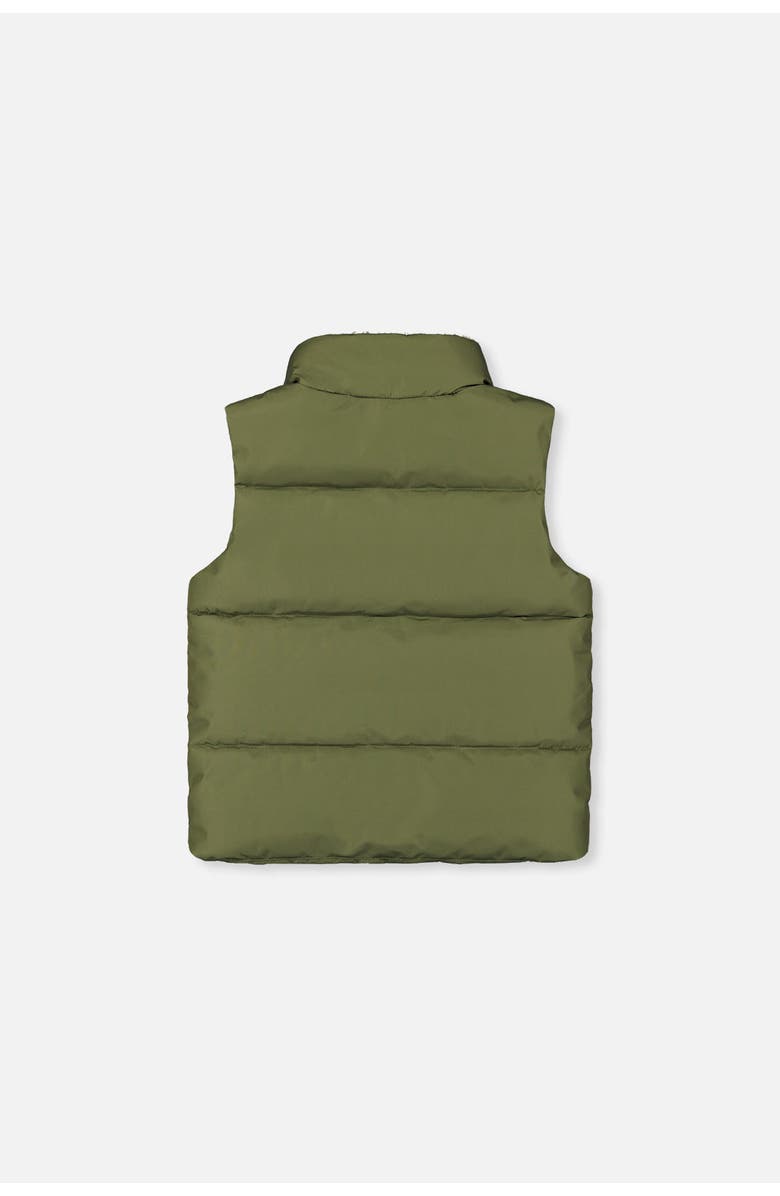 Deux par Deux Sleeveless Quilted Fleece Pocket Mid-Season Vest, Alternate, color,