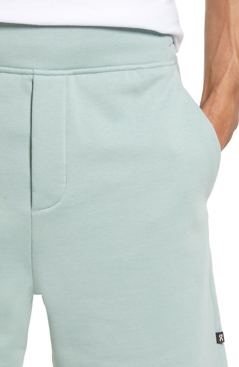 On Men's Organic Cotton Sweat Shorts, Alternate, color, 