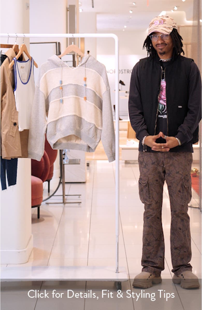 Camp Crush Crop Cotton Blend Hoodie, sales video thumbnail