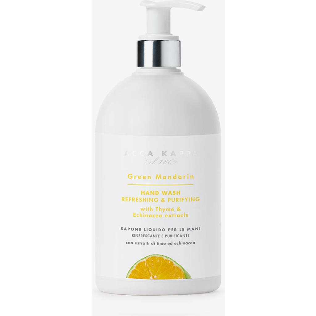 Acca Kappa Green Mandarin Hand Wash In White