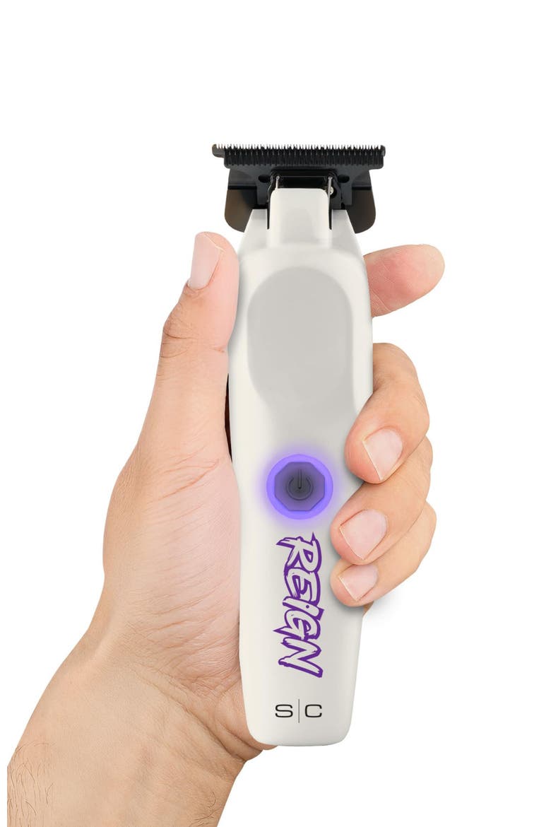 Reign Professional Cordless Hair Trimmer, Alternate, color, White