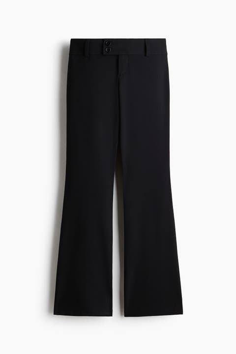 Flared Tailored Trousers