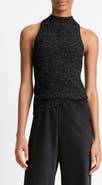 Vince Metallic Knit Sweater Tank