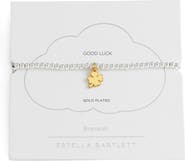 Estella Bartlett Sienna Clover Beaded Stretch Bracelet