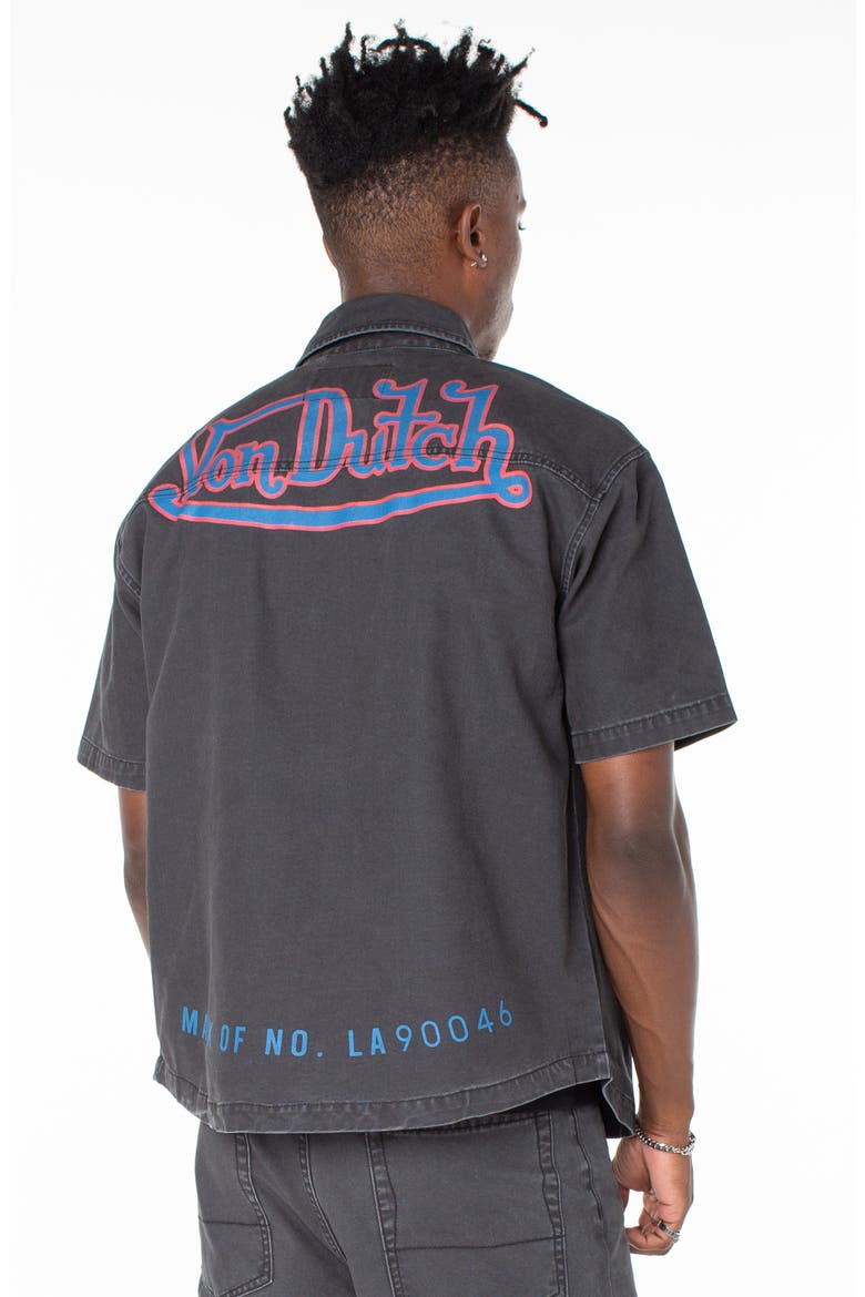 Short Sleeve Hell Shirt, Alternate, color, Moonless Night