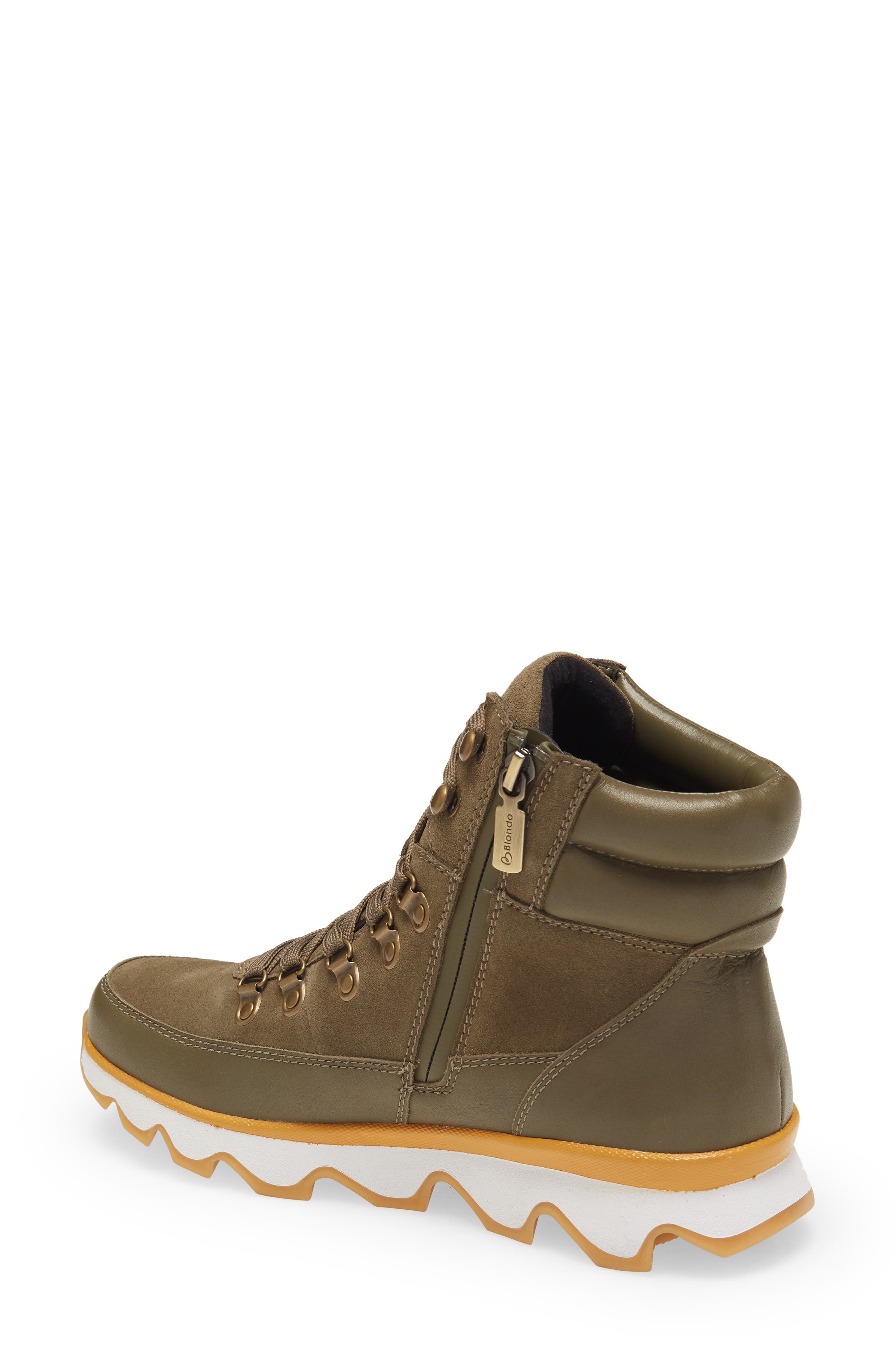 Shaker Waterproof Winter Boot, Alternate, color, OLIVE SUEDE