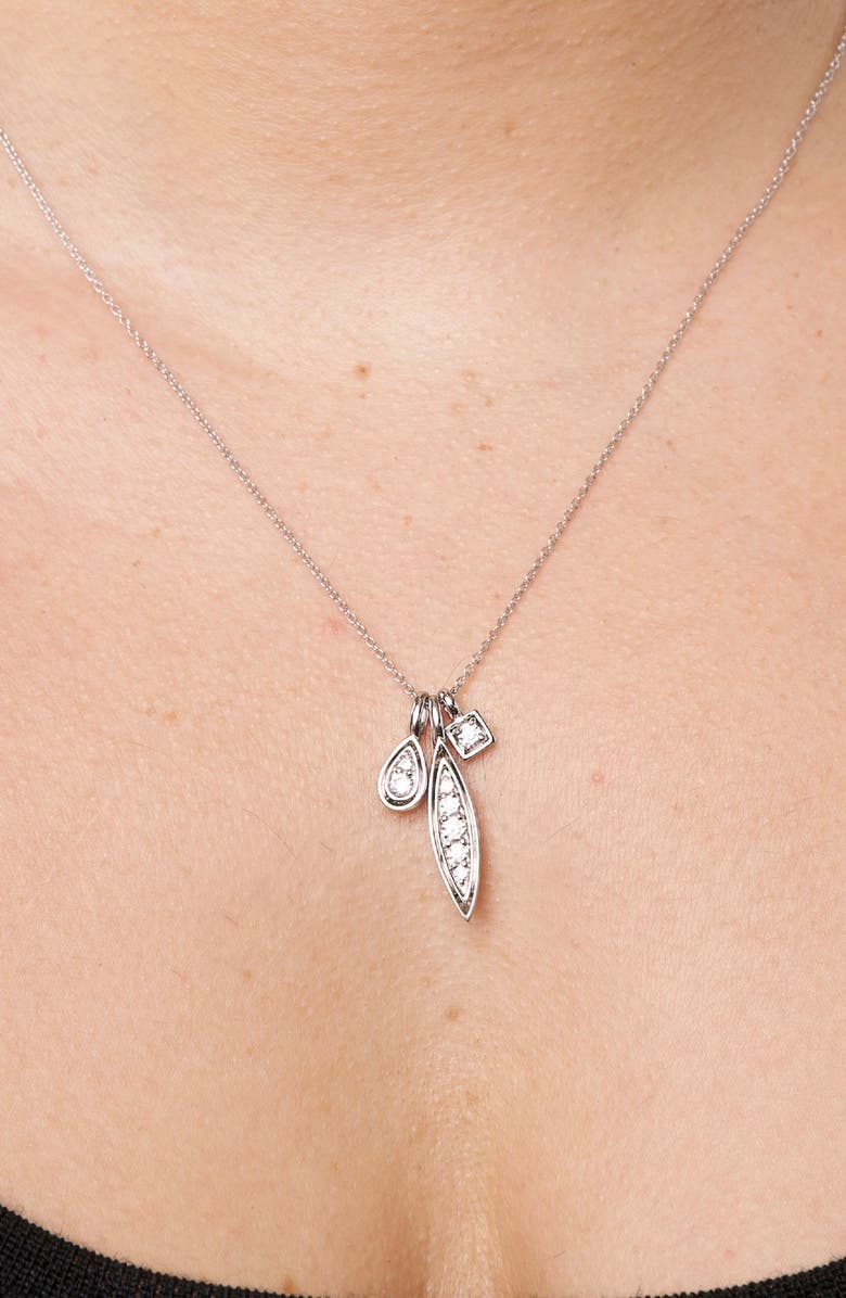 Seed2Stone Deco Cluster Necklace, Alternate, color, 