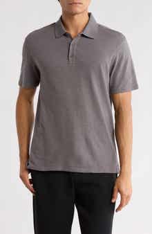 Vince Short Sleeve Slub Polo