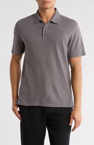 Vince Short Sleeve Slub Polo