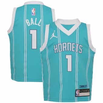 Jordan Brand Toddler Jordan Brand LaMelo Ball Teal Charlotte Hornets Swingman Player Jersey Icon Edition Nordstrom