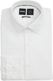 BOSS Hank Kent Performance Twill Dress Shirt