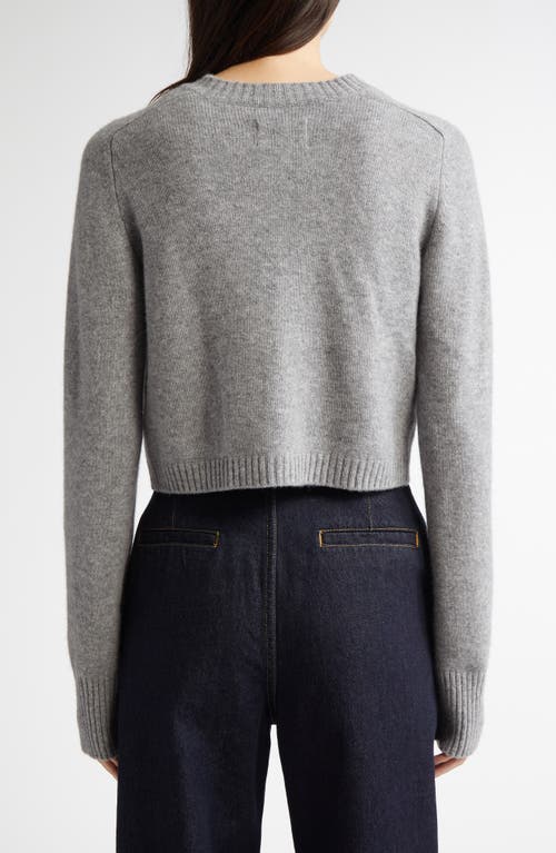 LOULOU STUDIO LOULOU DE SAISON ZEPHIR CROP CASHMERE CARDIGAN