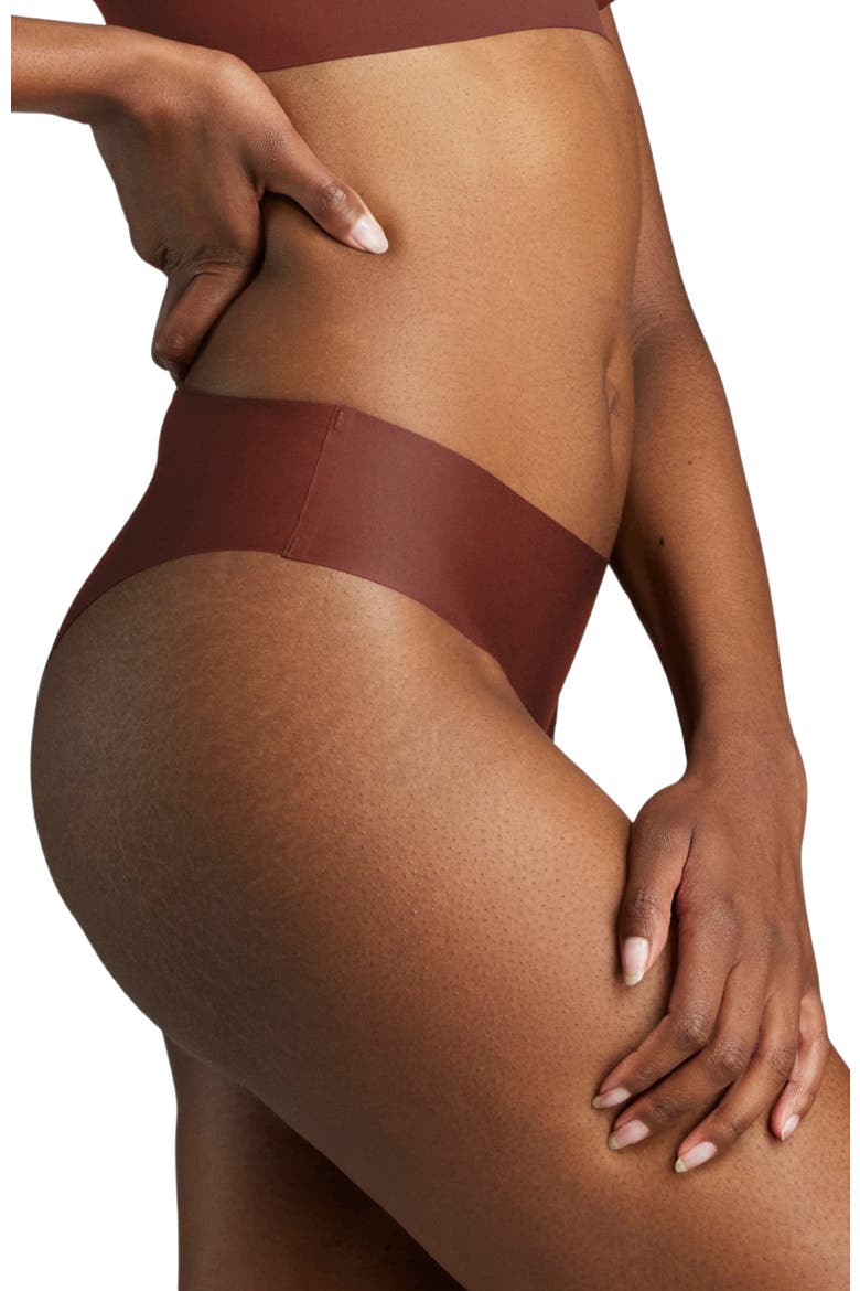 No-Show Bikini, Alternate, color, Cocoa
