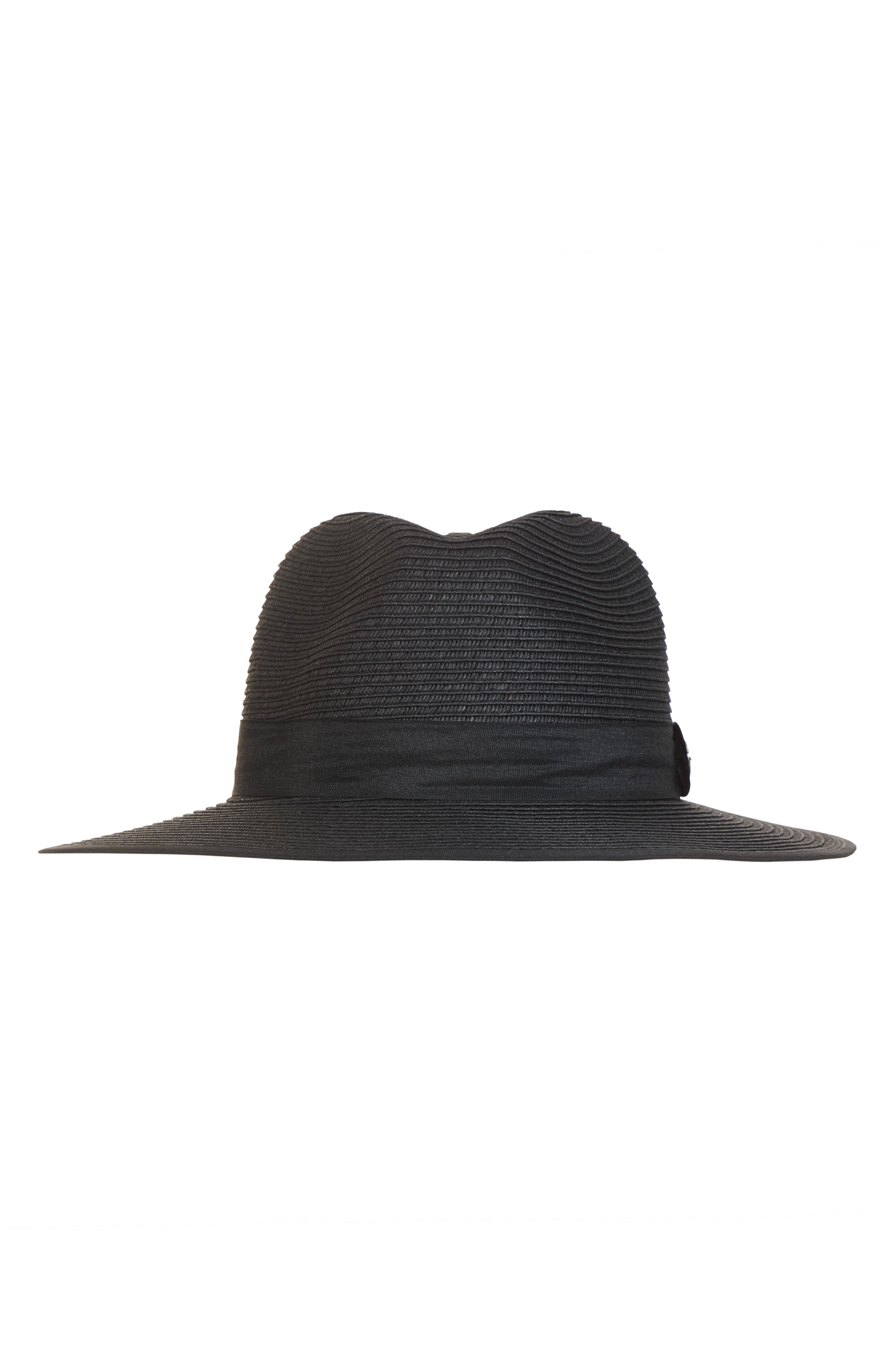 Bruno Magli Ribbon Trim Fedora