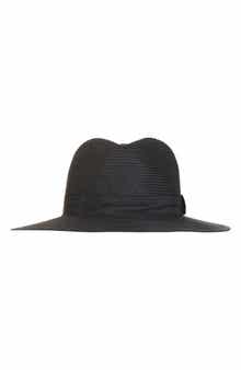 Bruno Magli Ribbon Trim Fedora