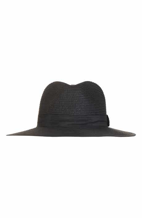 Bruno Magli Ribbon Trim Fedora
