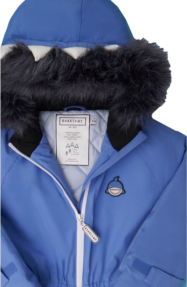 Roarsome Reef  the Shark Ski Suit, Alternate, color, Blue