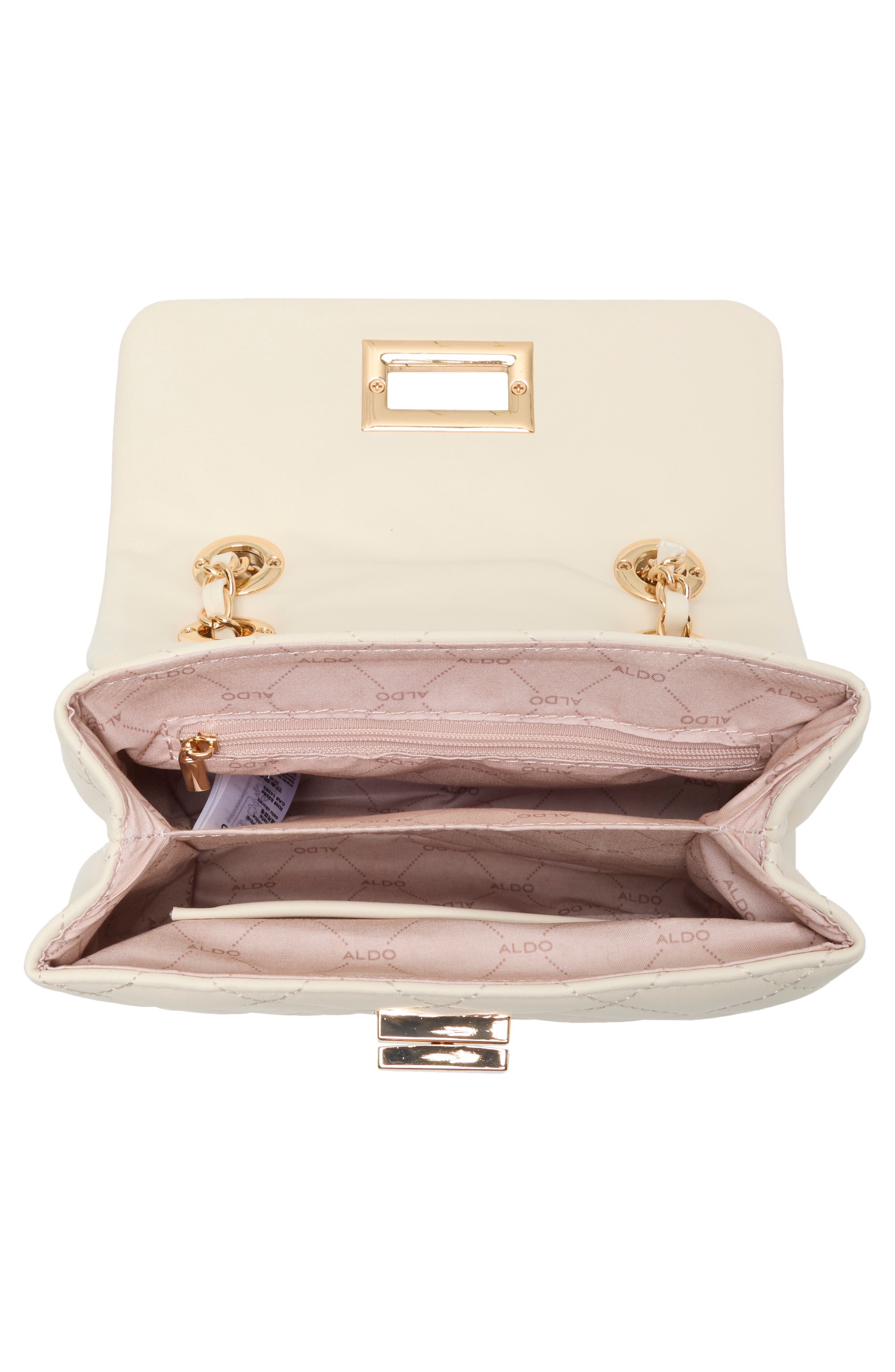 ALDO Alnilam Crossbody Bag, Alternate, color, Bone