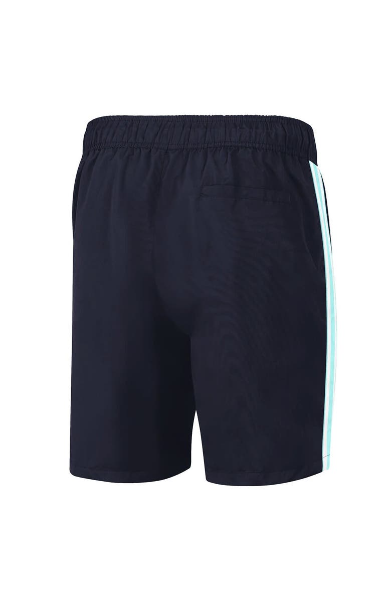 G-III SPORTS BY CARL BANKS Men's G-III Sports by Carl Banks Deep Sea Blue Seattle Kraken Sand Beach Swim Shorts, Alternate, color, 