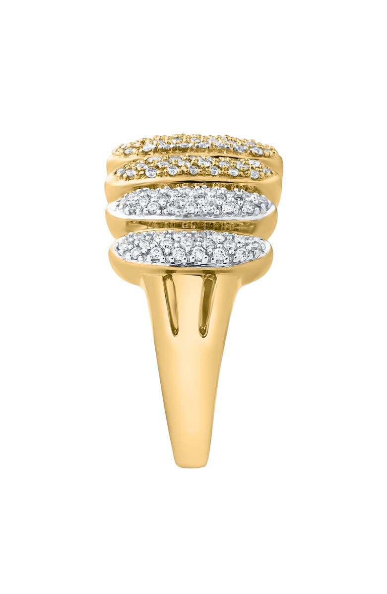 LuvMyJewelry Lunavyn Rhythm 0.45 Ct 14K Gold Diamond Ring, Alternate, color, 14K Yellow Gold