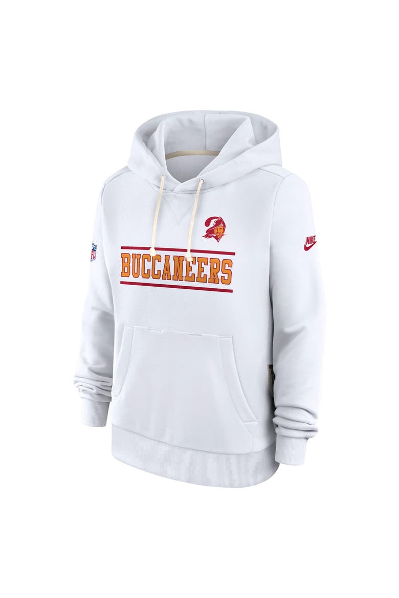 Women's Nike  White Tampa Bay Buccaneers Sideline Standard Issue Alternate Dri-FIT Hoodie, Alternate, color, White