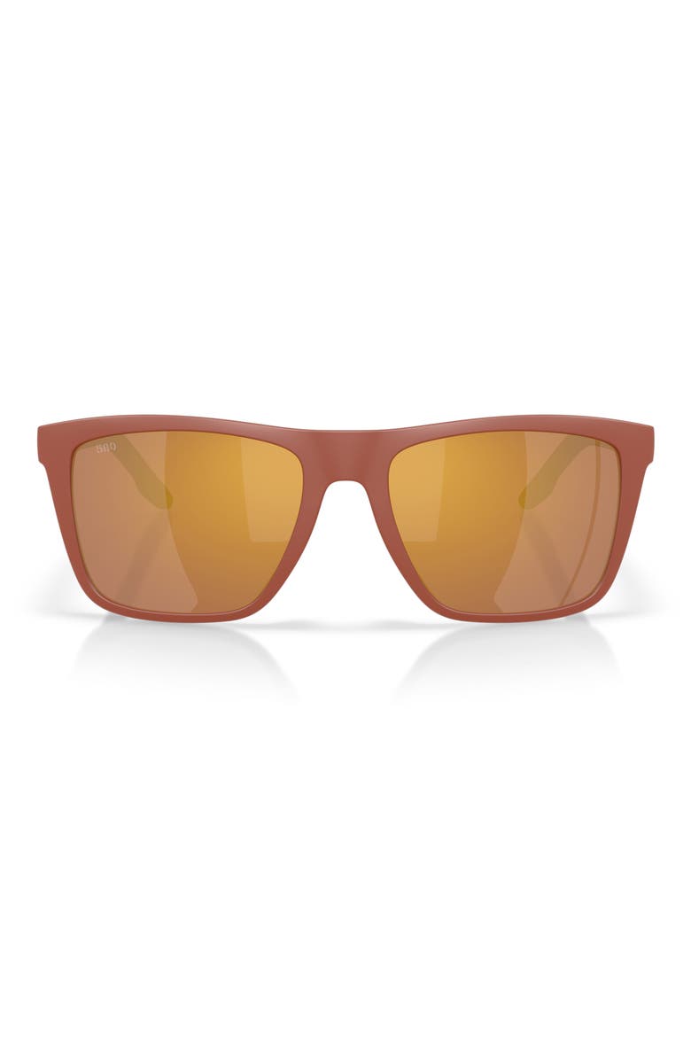 Mainsail XL 59mm Sunglasses, Main, color, MATTE TERRA COTTA / GOLD 580G