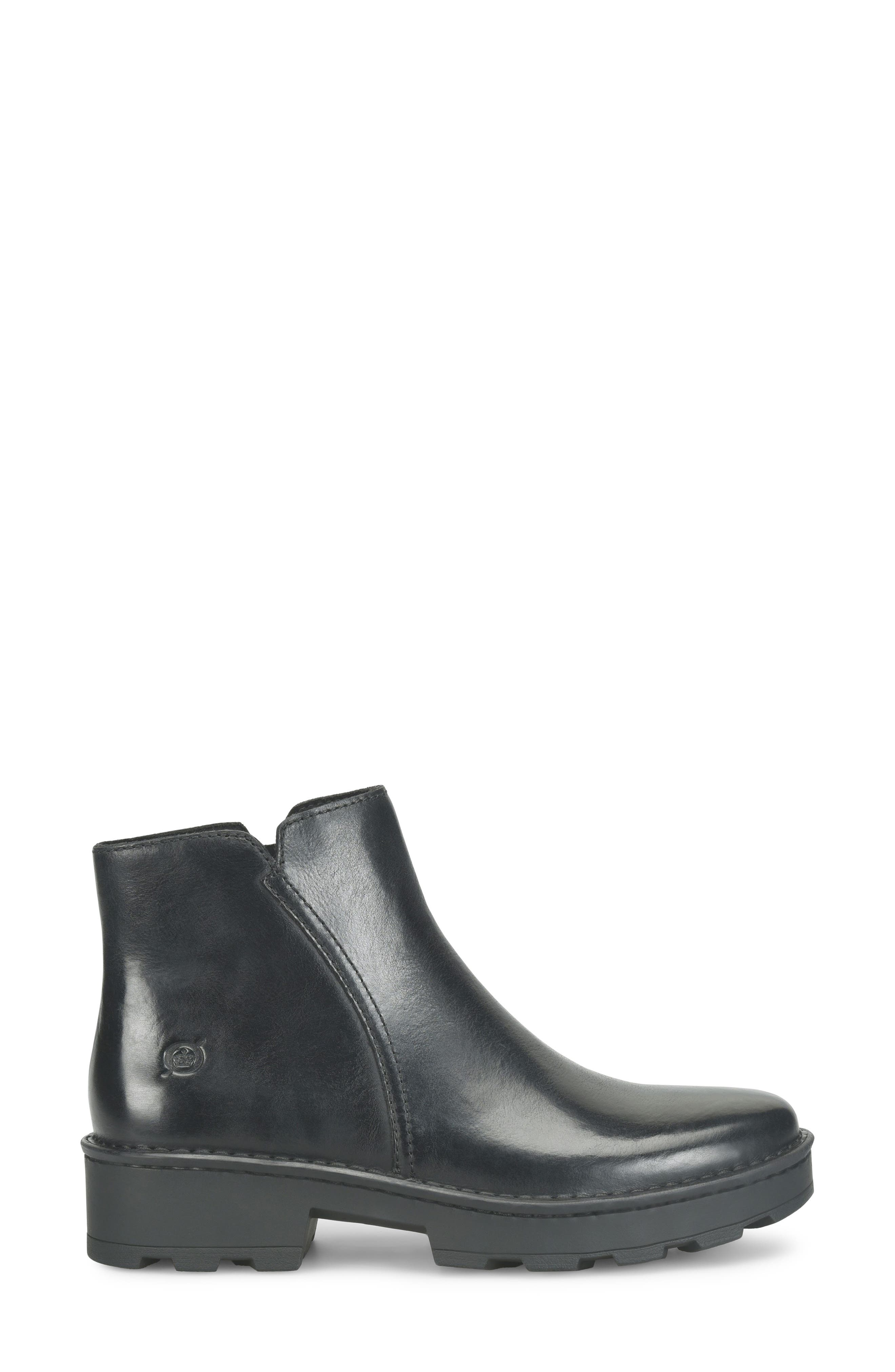 Camden Bootie, Alternate, color, BLACK LEATHER