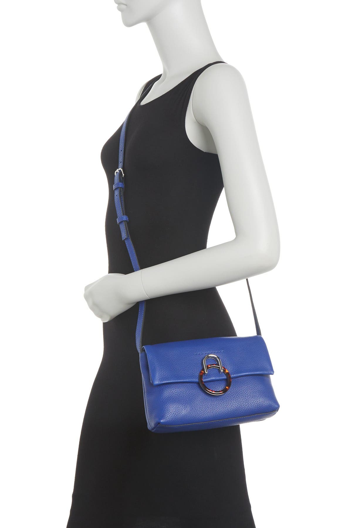 Vince Camuto Plum Leather Crossbody Bag, Alternate, color, 