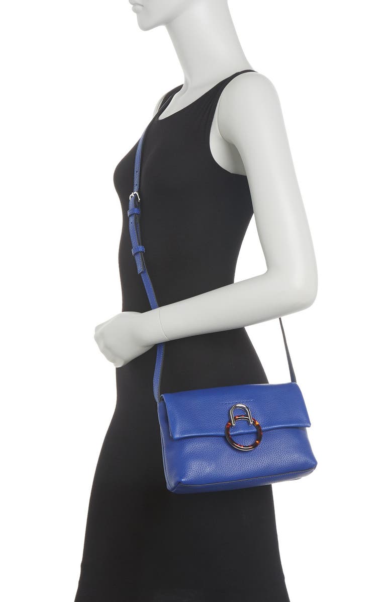 Vince Camuto Plum Leather Crossbody Bag, Alternate, color,