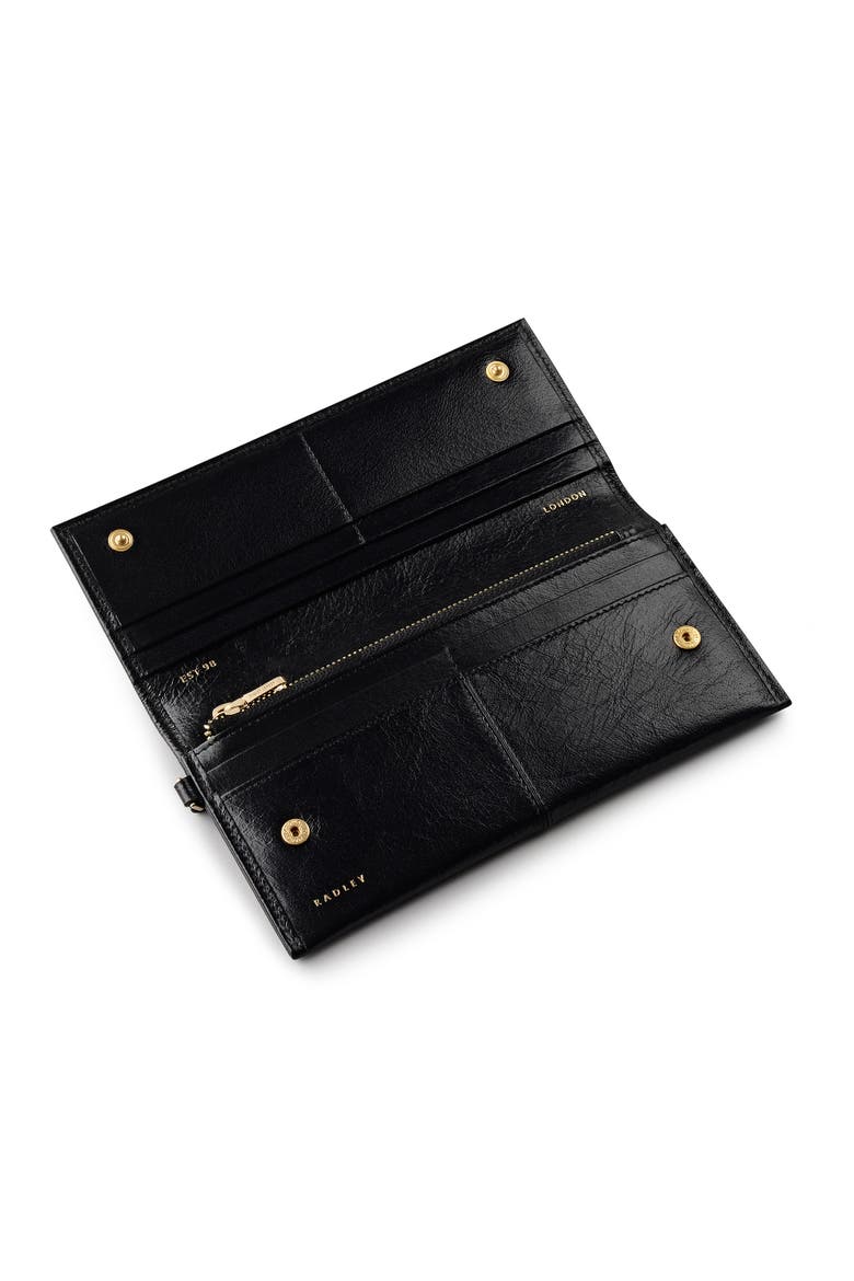 Chilton Grove Large Flapover Wallet, Alternate, color, Black