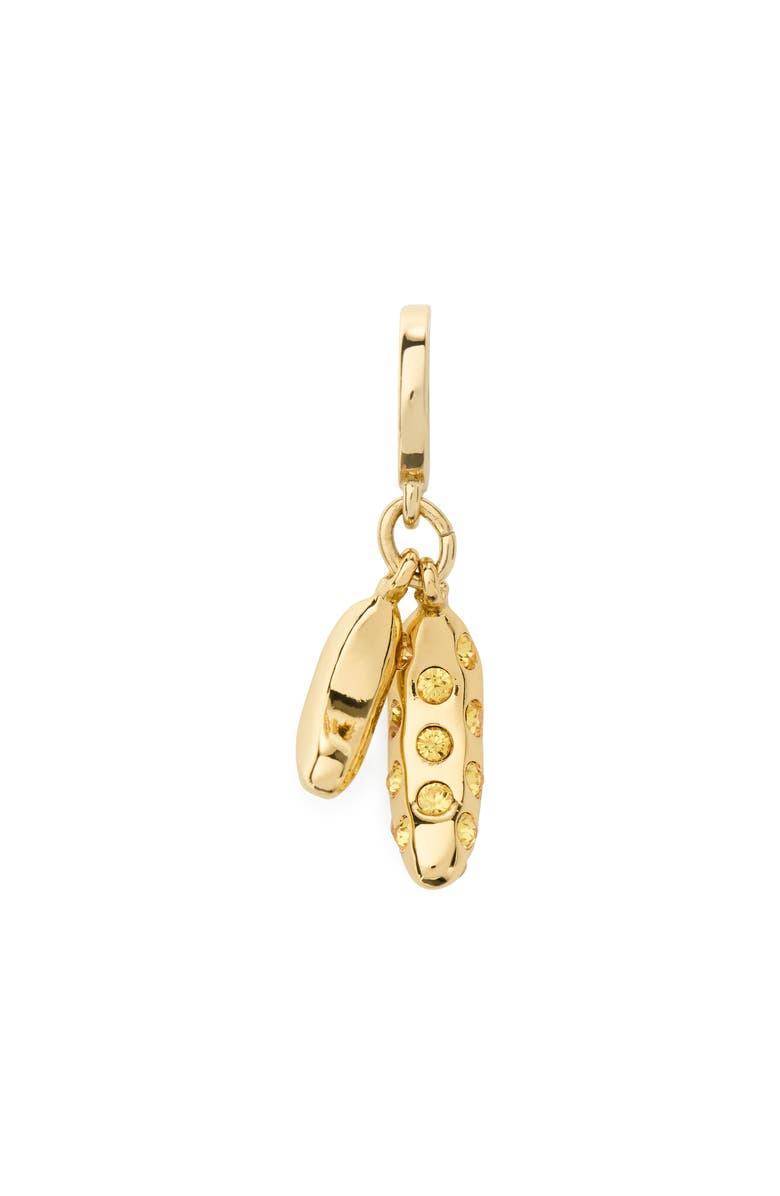 Kate Spade New York banana charm, Main, color, Light Topaz