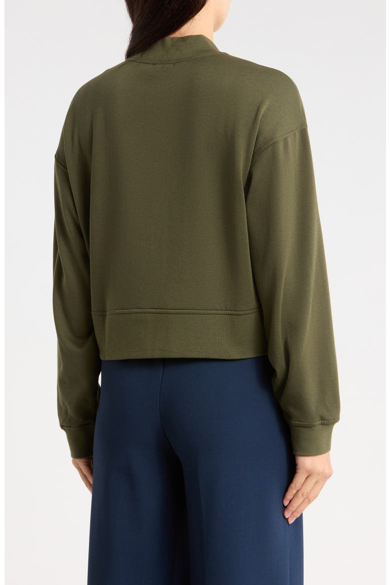 Supersoft Bomber Jacket, Alternate, color, GREEN SPRUCE