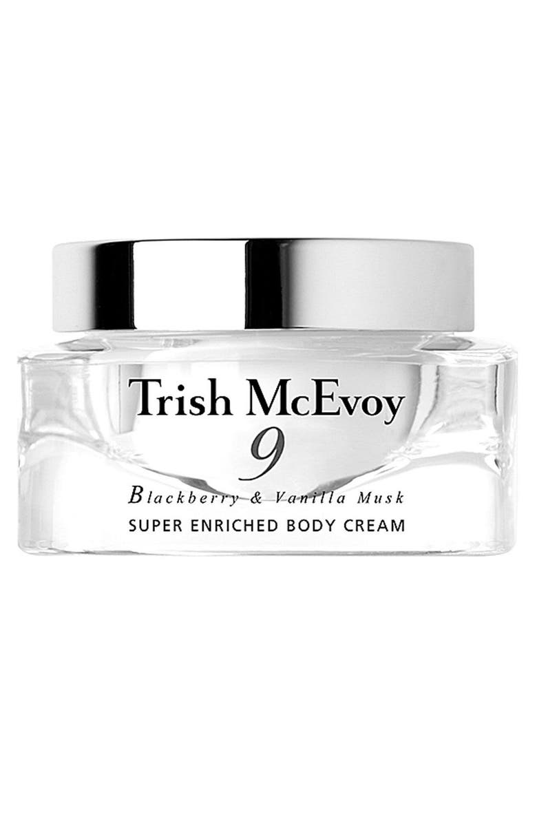 Trish McEvoy No. 9 Blackberry & Vanilla Musk Super Enriched Body Cream, Main, color, 