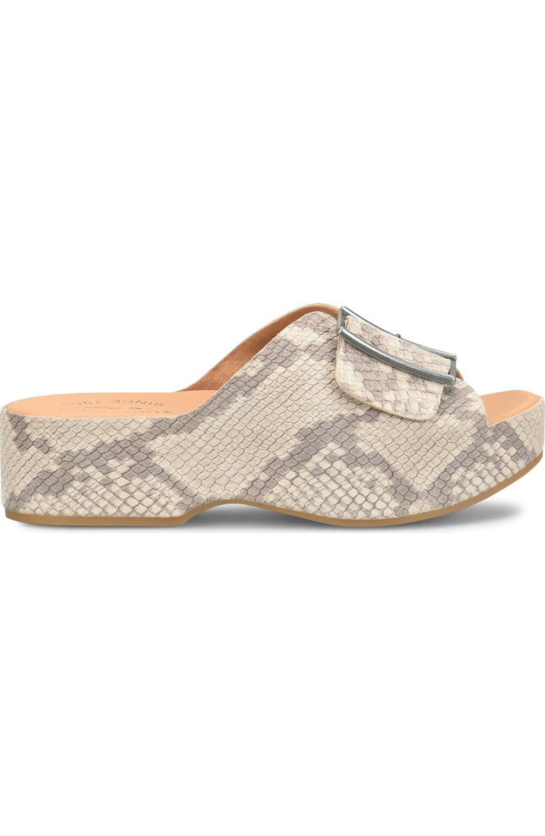 Kork-Ease<sup>®</sup> York Platform Slide Sandal, Alternate, color, Taupe Snake