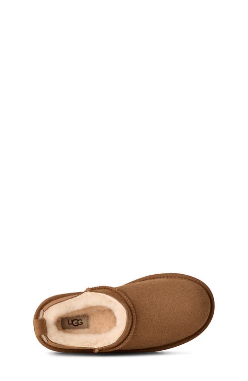 Ugg(r) Kids' Classic Micro Boot In Brown