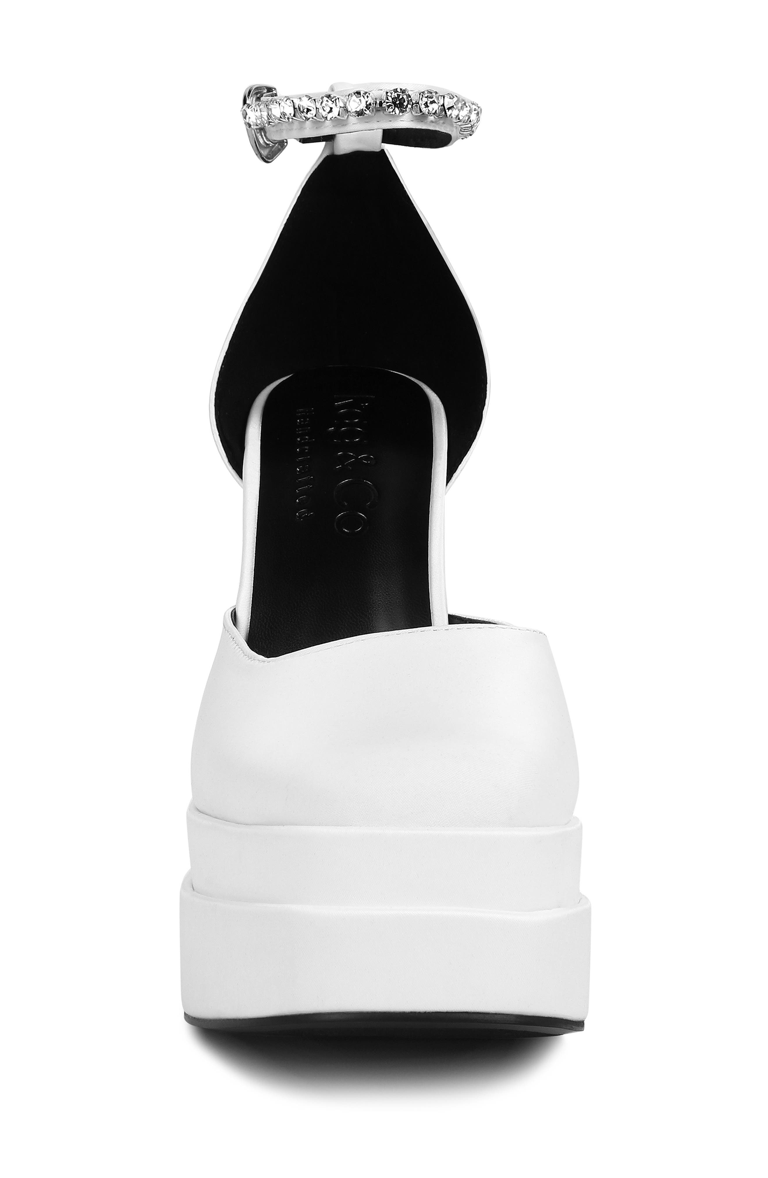 Martini Platform Pump, Alternate, color, WHITE