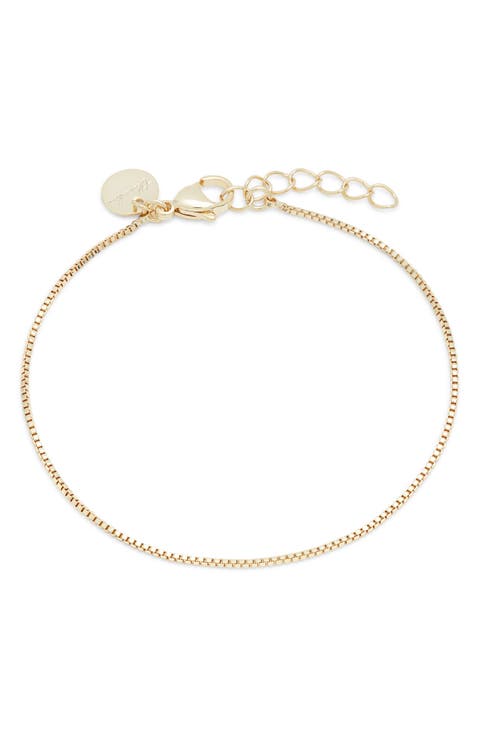 The Vivian Box Chain Bracelet