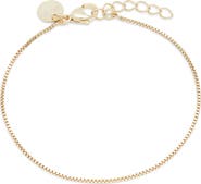 THE SIS KISS The Vivian Box Chain Bracelet