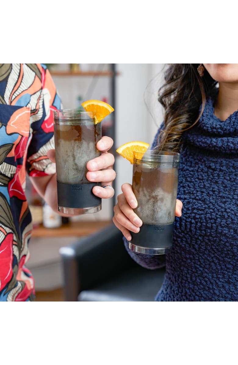 HOST Highball FREEZE Cooling Cup Set of 2, Alternate, color, Tinted Gray