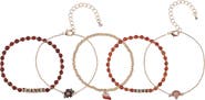Hallmark 8pc Fall Theme Bracelet Set