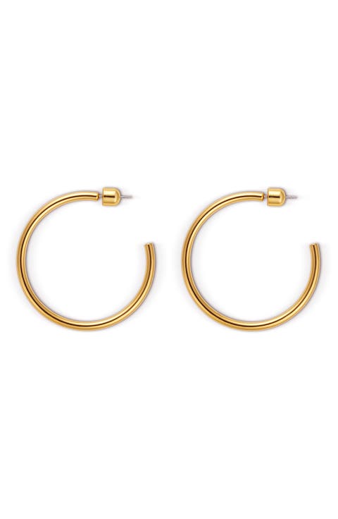 Wire Hoop Earrings
