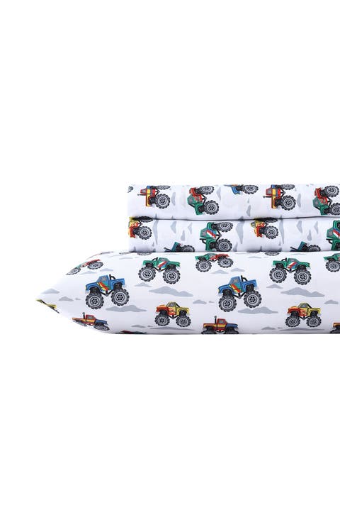 Trucks 4-Piece Sheet Set
