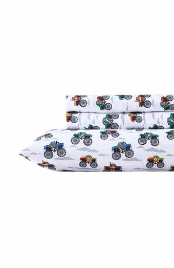 POPPY AND FRITZ Trucks 4-Piece Sheet Set