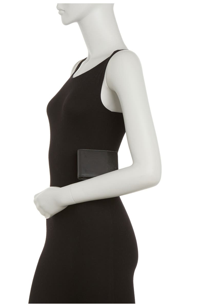 Steve Madden Two-Tone Leather Billfold Wallet, Alternate, color,