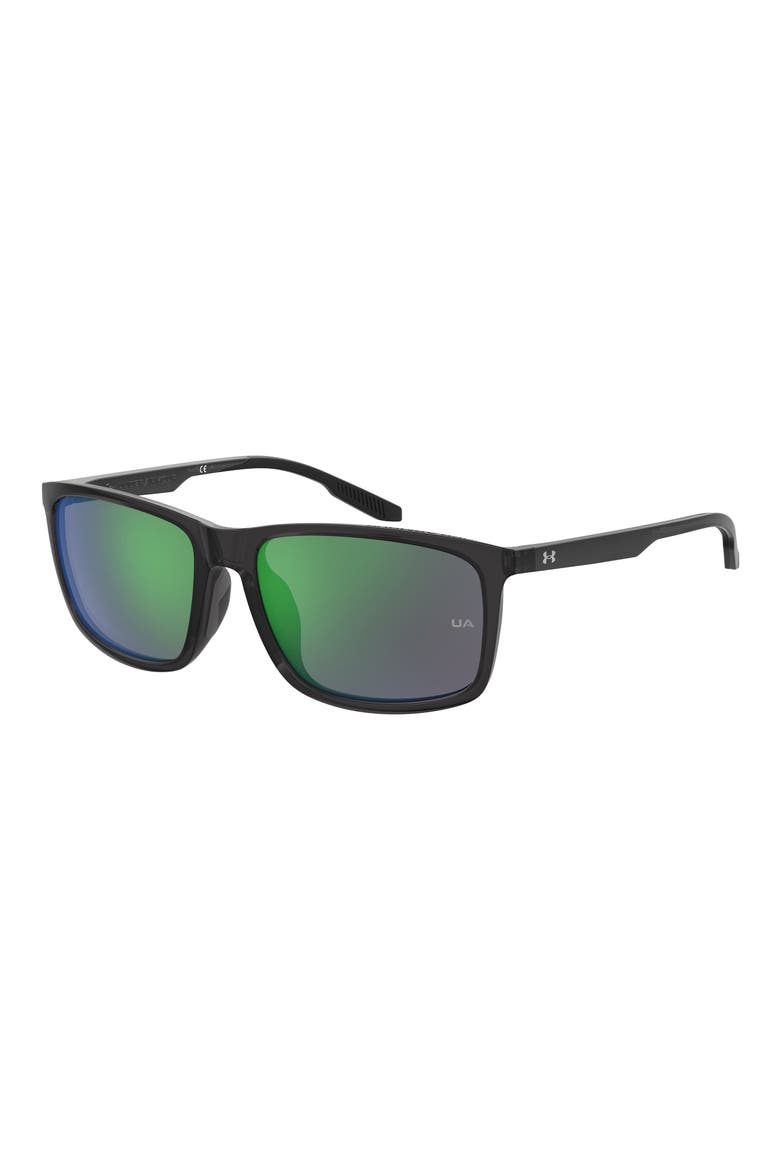 London Square Sunglasses, Alternate, color, CRYSTAL GREY