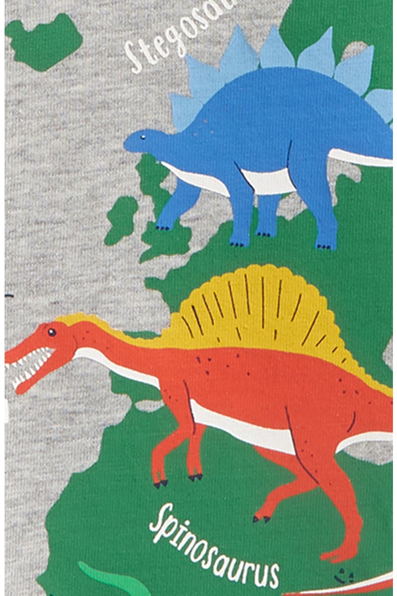 Kids' Educational Graphic Pullover, Alternate, color, GREY MARL DINO MAP