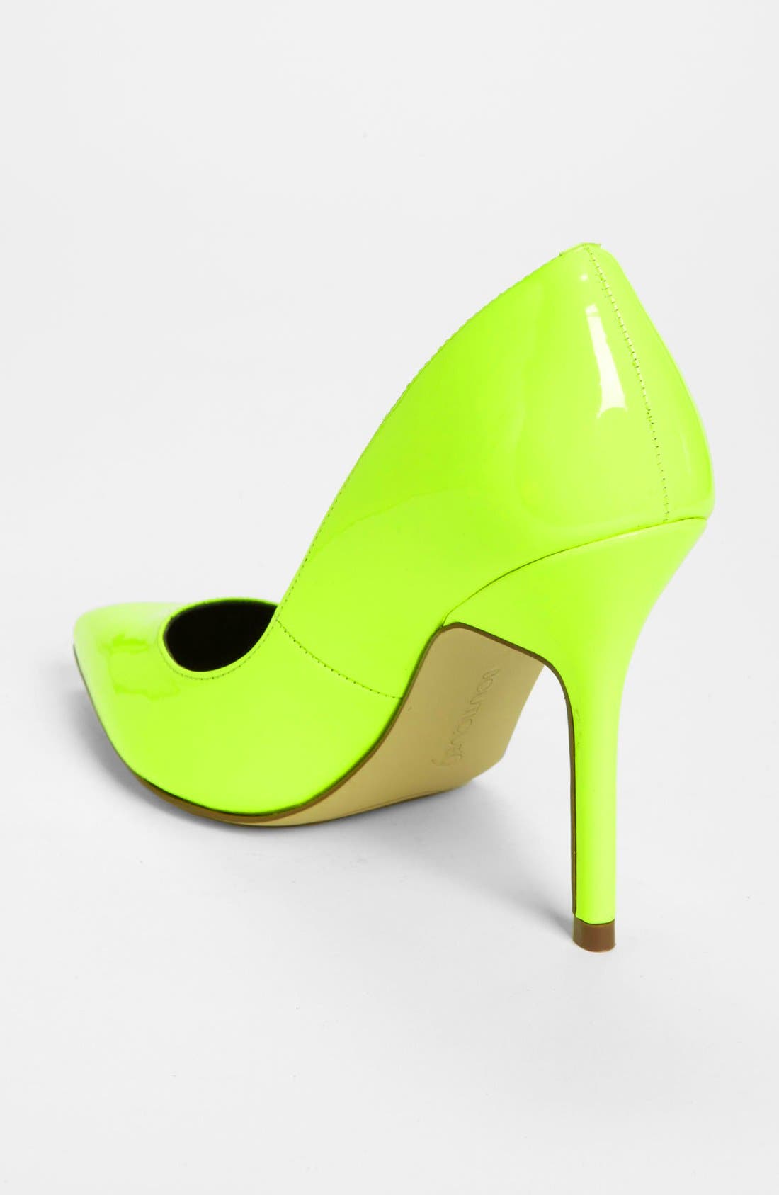 'Justine' Pump, Alternate, color, NEON YELLOW PATENT