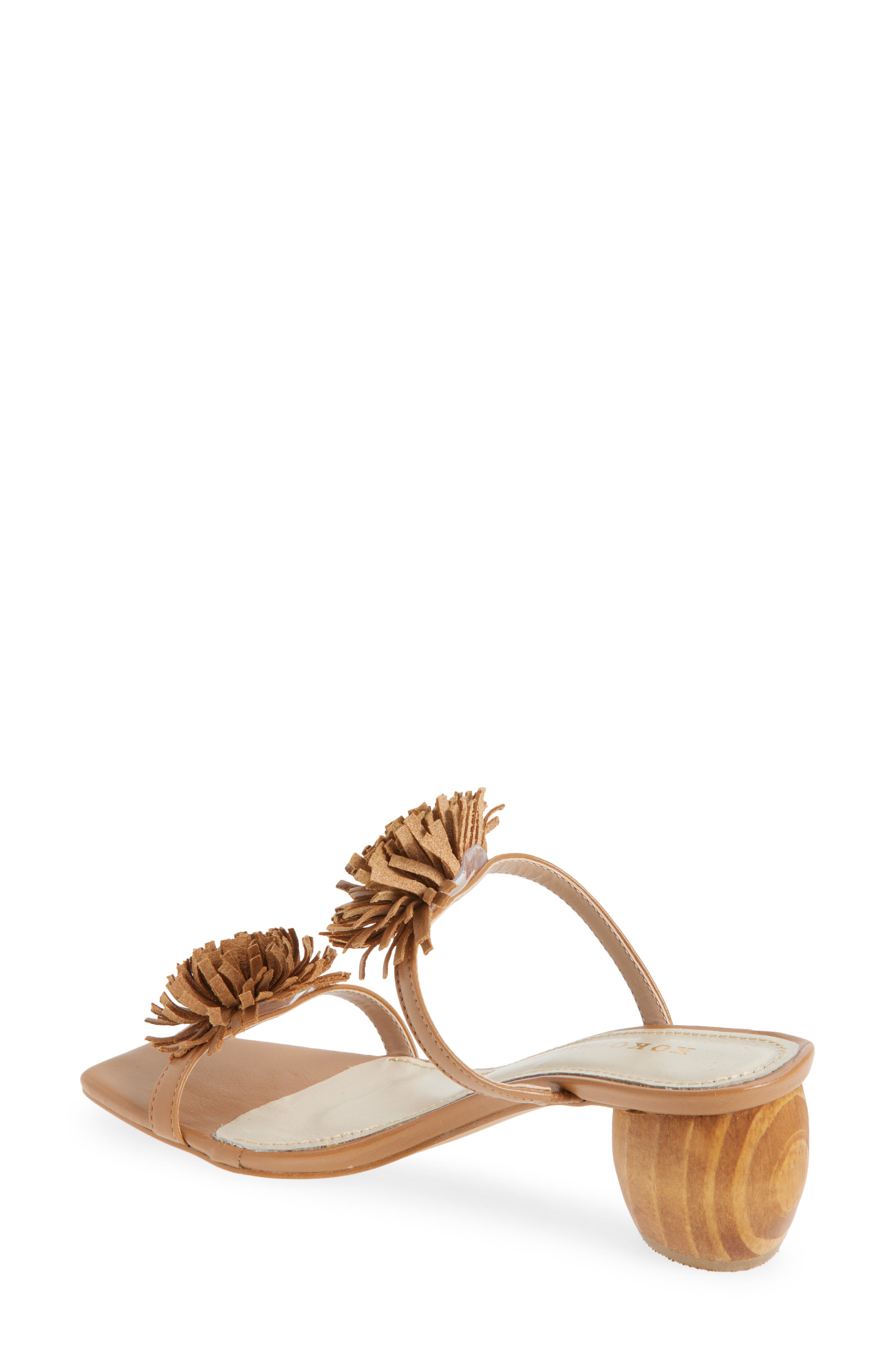 KOKO + PALENKI Aliza Slide Sandal, Alternate, color, Tan Leather