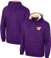 COLOSSEUM Men's Colosseum Purple Washington Huskies Half-Zip Hoodie
